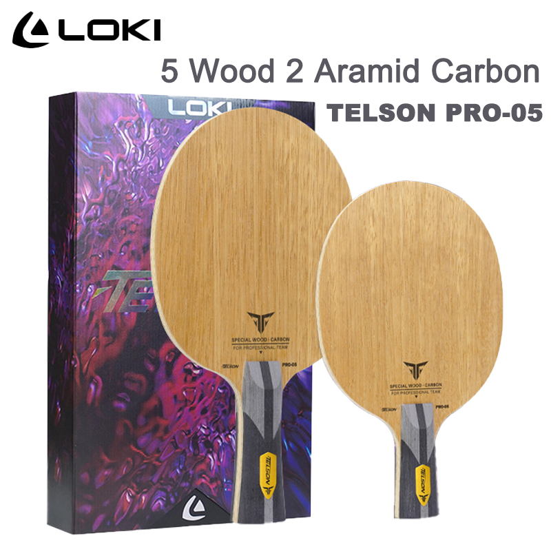 Table Tennis Loki - LOKI TELSON PRO-05 卓球ブレード 5 ウッド