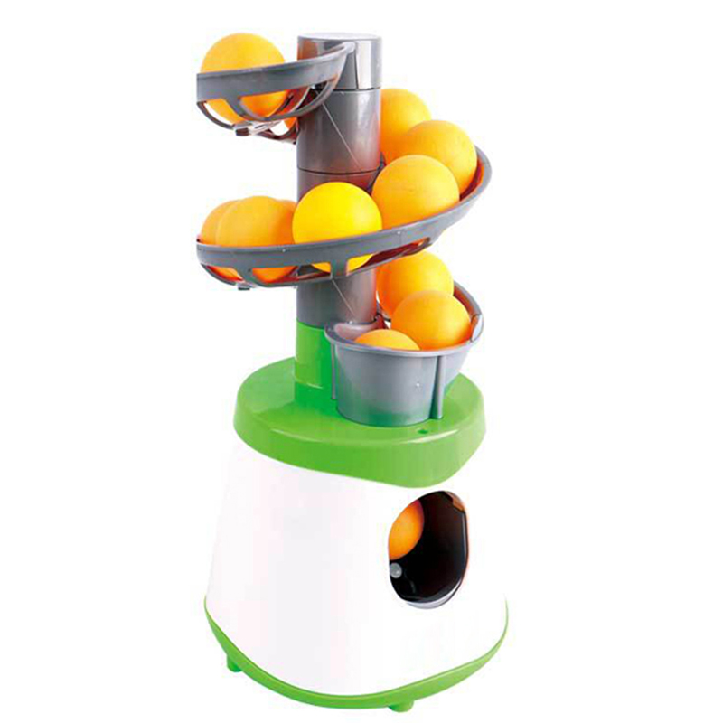 Table Tennis Olympics - 4 * 単三電池ミニ卓球ロボットサービスピッチングマシントレーナー大人子供スポーツゲームギフトラケットスポーツ 40+ ピンポンボール