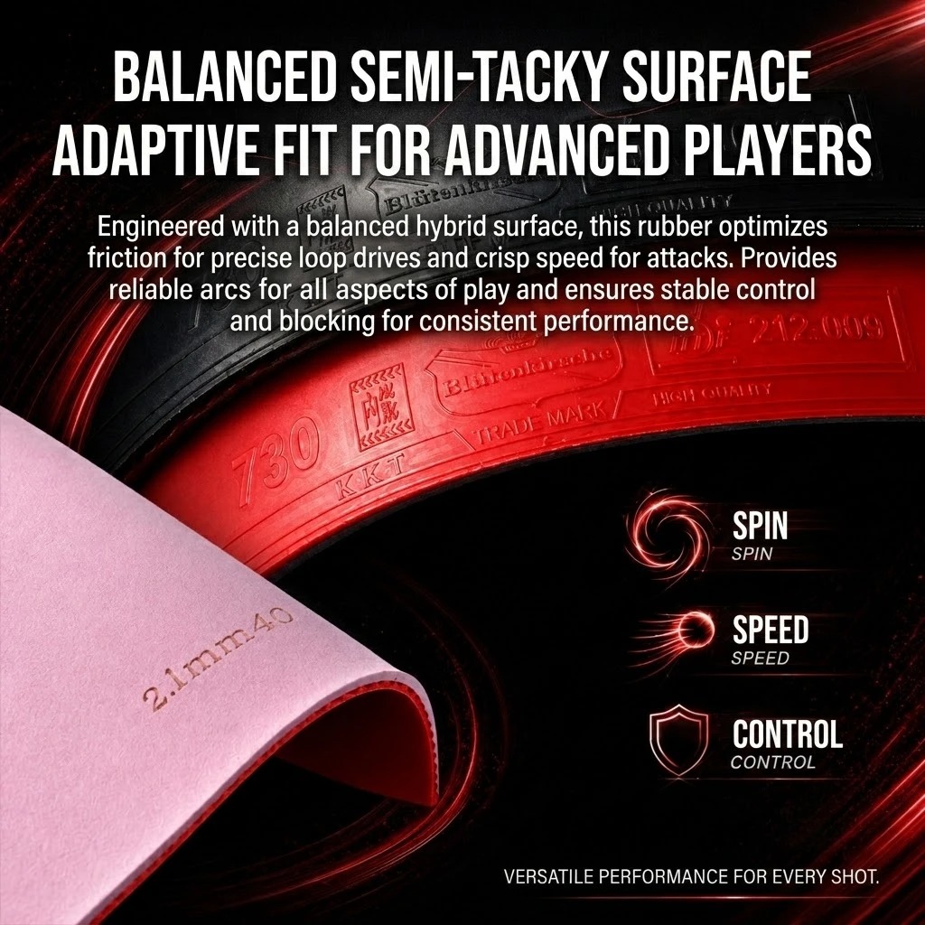 Kokutaku 卓球ラケットラバー ゴールド 730 軽量 - Table Tennis Racket のレビューと価格
