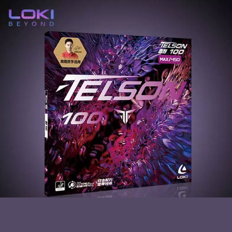 LOKI TELSON 100 卓球ラバー ノンタッキー フ - Table Tennis Loki のレビューと価格
