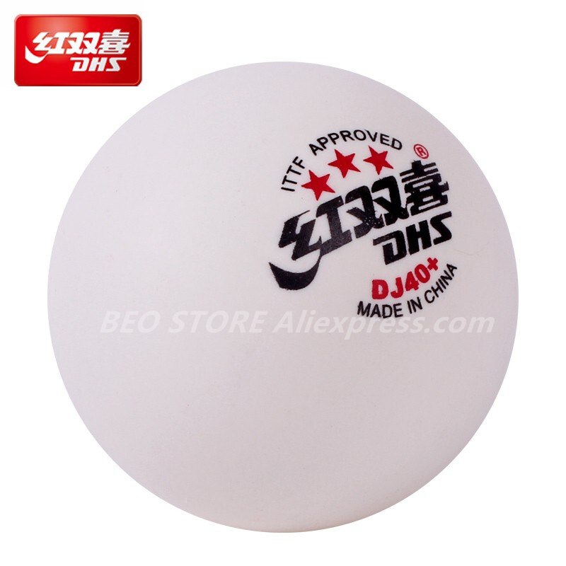 Dhs-dj40 3つ星卓球ボール,プラスチック,オリジナル - Table Tennis Olympics のレビューと価格