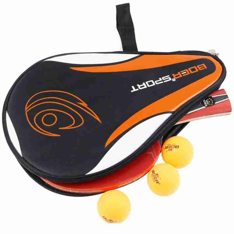 プロ仕様の卓球ラケット用バッグ。オックスフォード生地とスポン - Table Tennis Olympics のレビューと価格