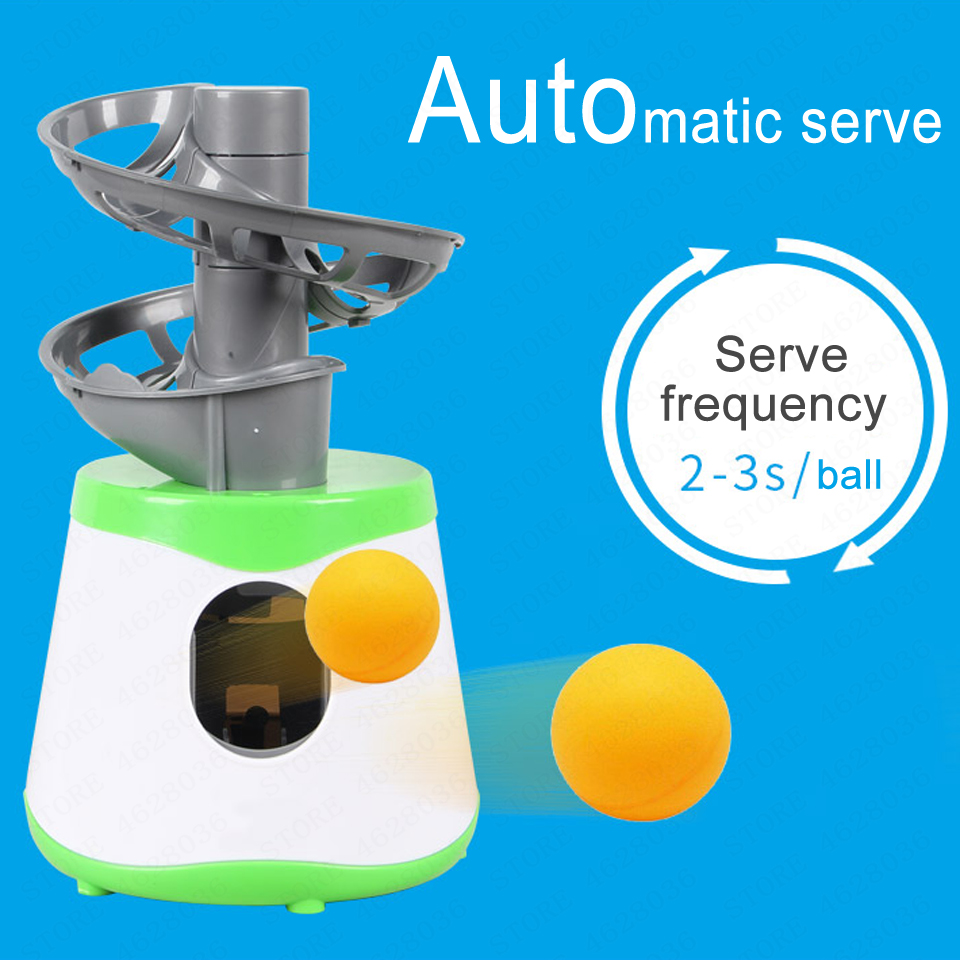 4 * 単三電池ミニ卓球ロボットサービスピッチングマシントレ - Table Tennis Olympics のレビューと価格